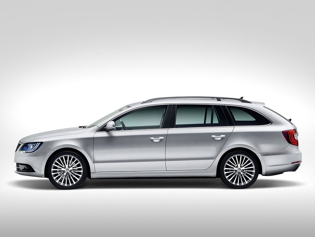 Škoda Superb Combi facelift, 2013