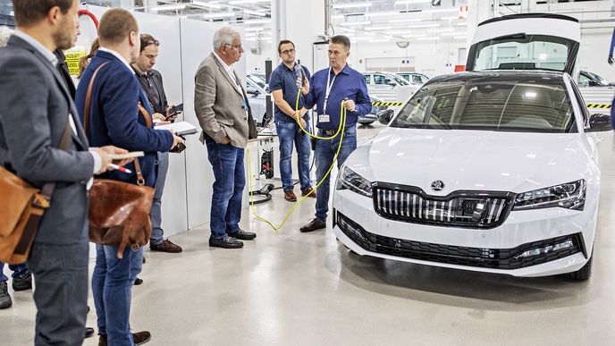 Výroba Škoda Superb iV Výroba Škoda Superb iV