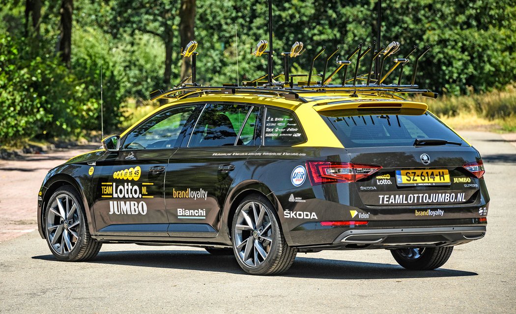 Škoda Superb pro Tour de France