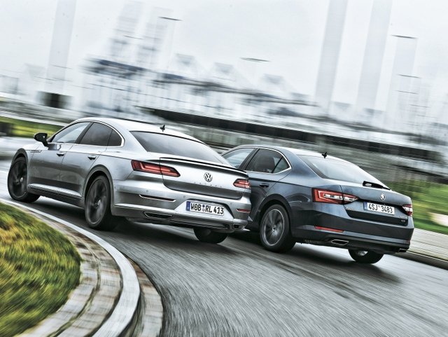 Škoda Superb vs. Volkswagen Arteon