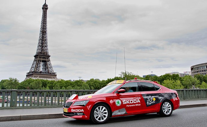 Škoda Auto je již podvanácté sponzorem Tour de France