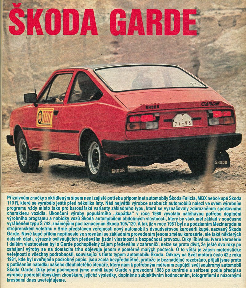 Škoda Garde
