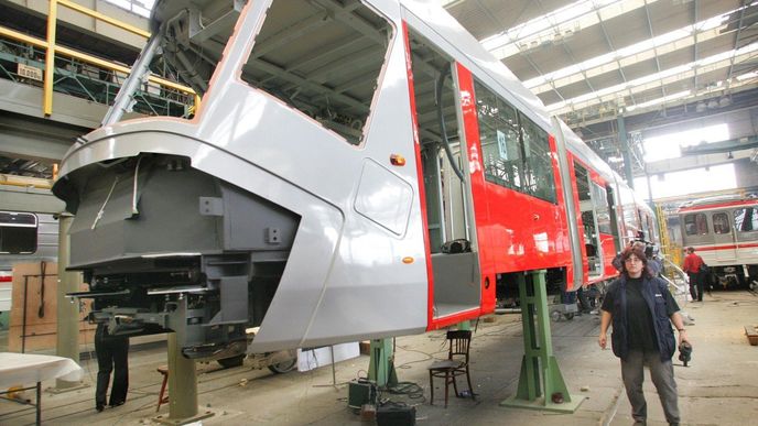 Plzeňské Škodě výrazně roste objem zakázek, zejména na výrobu tramvají, vlaků a vozů metra.