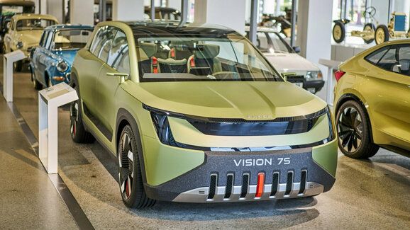 Futuristický koncept Škoda Vision 7S je k vidění naživo, kam za ním vyrazit?