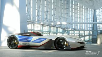 Škoda Auto představila unikátní sportovní vůz pro hru Gran Turismo 7
