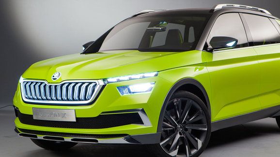 Škoda Vision X naživo: Zelený koncept oslní na první pohled