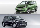 Designový duel: Škoda Citigo vs. Volkswagen Up!