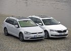 TEST Škoda Octavia Combi 2.0 TDI DSG vs. VW Golf Variant 2.0 TDI DSG – Opravdu úplně stejní?
