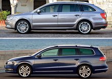 Škoda Superb vs. VW Passat: Designový duel