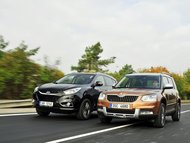 Hyundai ix35 2.0 CRDi vs. Škoda Yeti 2.0 TDI