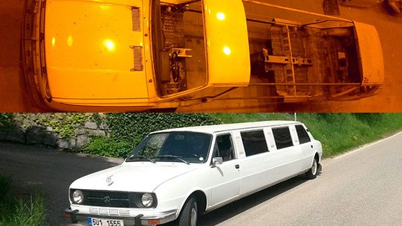 Škoda 105L Limousine: Podívejte se, jak se prodlužovala!