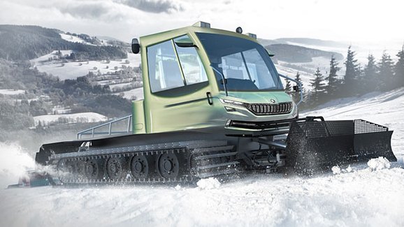 Žádné SUV! Škoda Snowman je plug-in hybridní rolba za 7,6 milionu korun