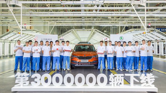 Škoda slaví tři miliony vyrobených aut v Číně. Může za to Octavia a bohatá paleta SUV