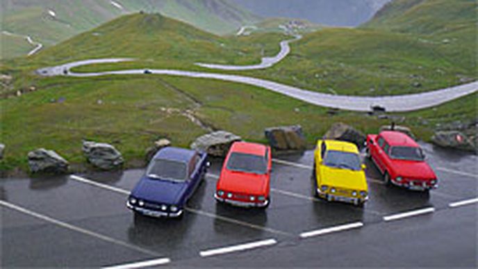 Škoda 110R: Erka na Grossglockner Hochalpenstrasse Škoda 110R: Erka na Grossglockner Hochalpenstrasse
