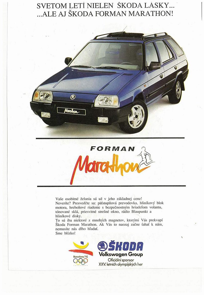 Škoda Forman Marathon