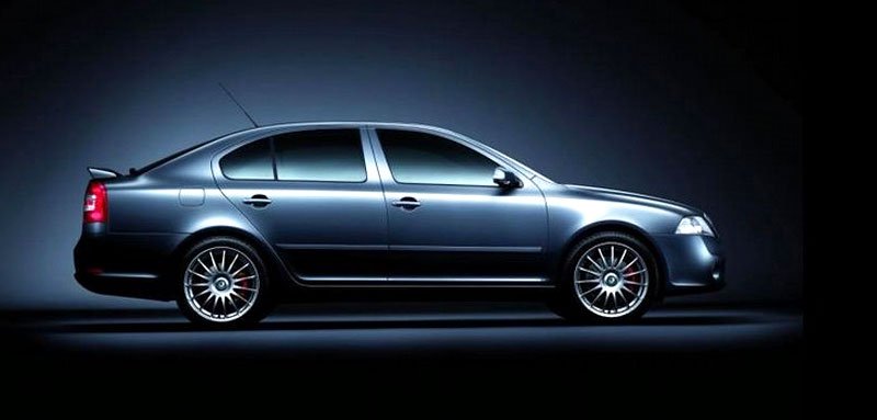 Škoda Octavia vRS (Velká Británie)