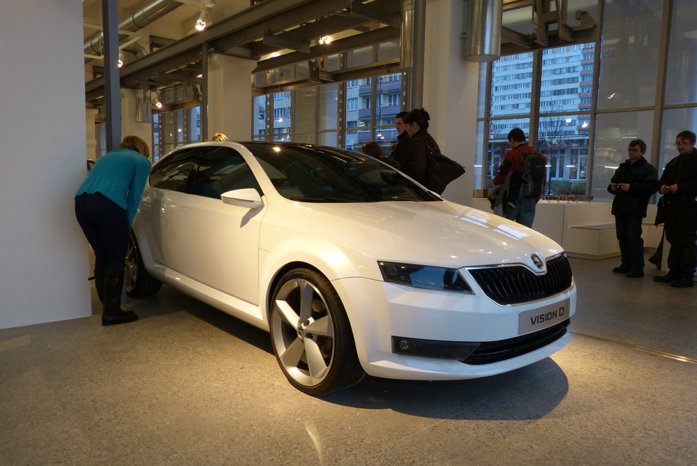 Škoda Vision D. Tento koncept představila Škodovka v roce 201 a vychází z něho nový Rapid i trojková Octavia