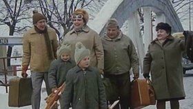 Slavní Homolkovi si vyrazili na zimní rekreaci.