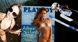 Mistryně světa ve skocích na lyžích: Dolétla až do Playboye!