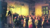 Škola za Marie Terezie? Děti zkoušeli kolemjdoucí, žádné vysvědčení a výprask!