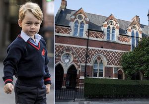 Co ve škole čeká prince George (4)? Šerm, balet i luxusní biojídelna.