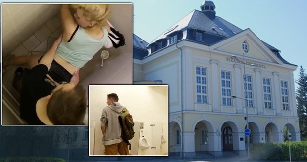 Šokující video: Studenti propagují Slezskou univerzitu sexem na záchodě!