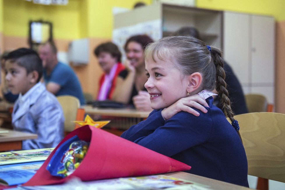 V Základní škole SNP v Hradci Králové zahájili 2. září 2019 nový školní rok.
