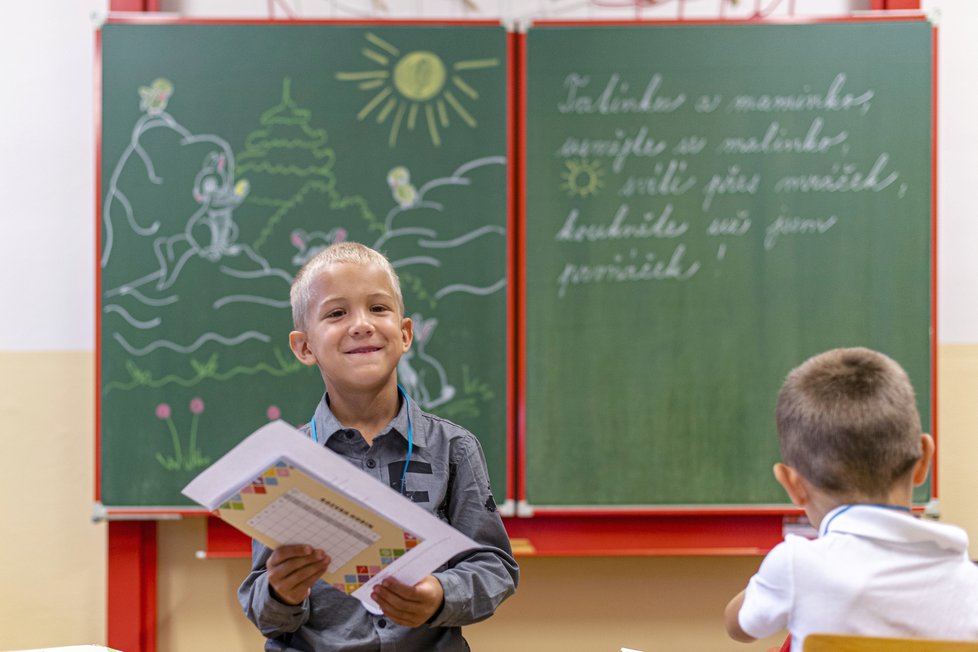 V Základní škole SNP v Hradci Králové zahájili 2. září 2019 nový školní rok.