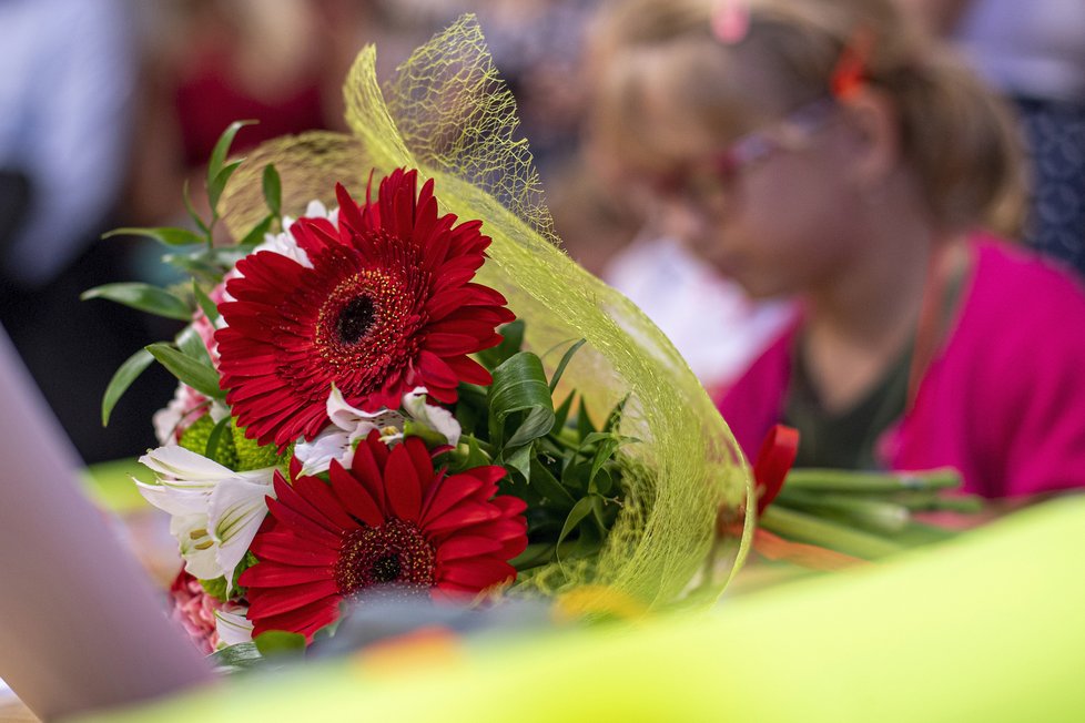 V Základní škole SNP v Hradci Králové zahájili 2. září 2019 nový školní rok.