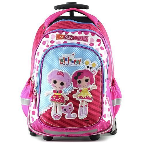 Pořídit můžete i batoh na kolečkách, vhodný zejména pro první stupeň. Model Lalaloopsy koupíte na www.e-prvnacek.cz za 1999 korun.