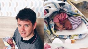 Poslanec Jan Skopeček se na začátku prázdnin pochlubil fotkou z porodnice. 4. 7. 2020 se mu narodila v Hořovicích dcera Tereza.