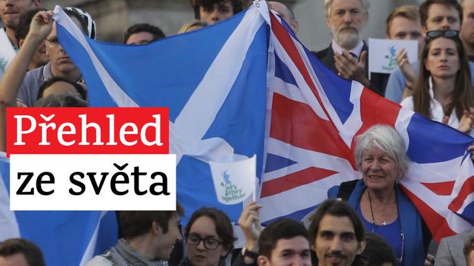 Pro nezávislost Skotska by nyní hlasovalo už 58 procent lidí. To je o pět procent více než před měsícem.