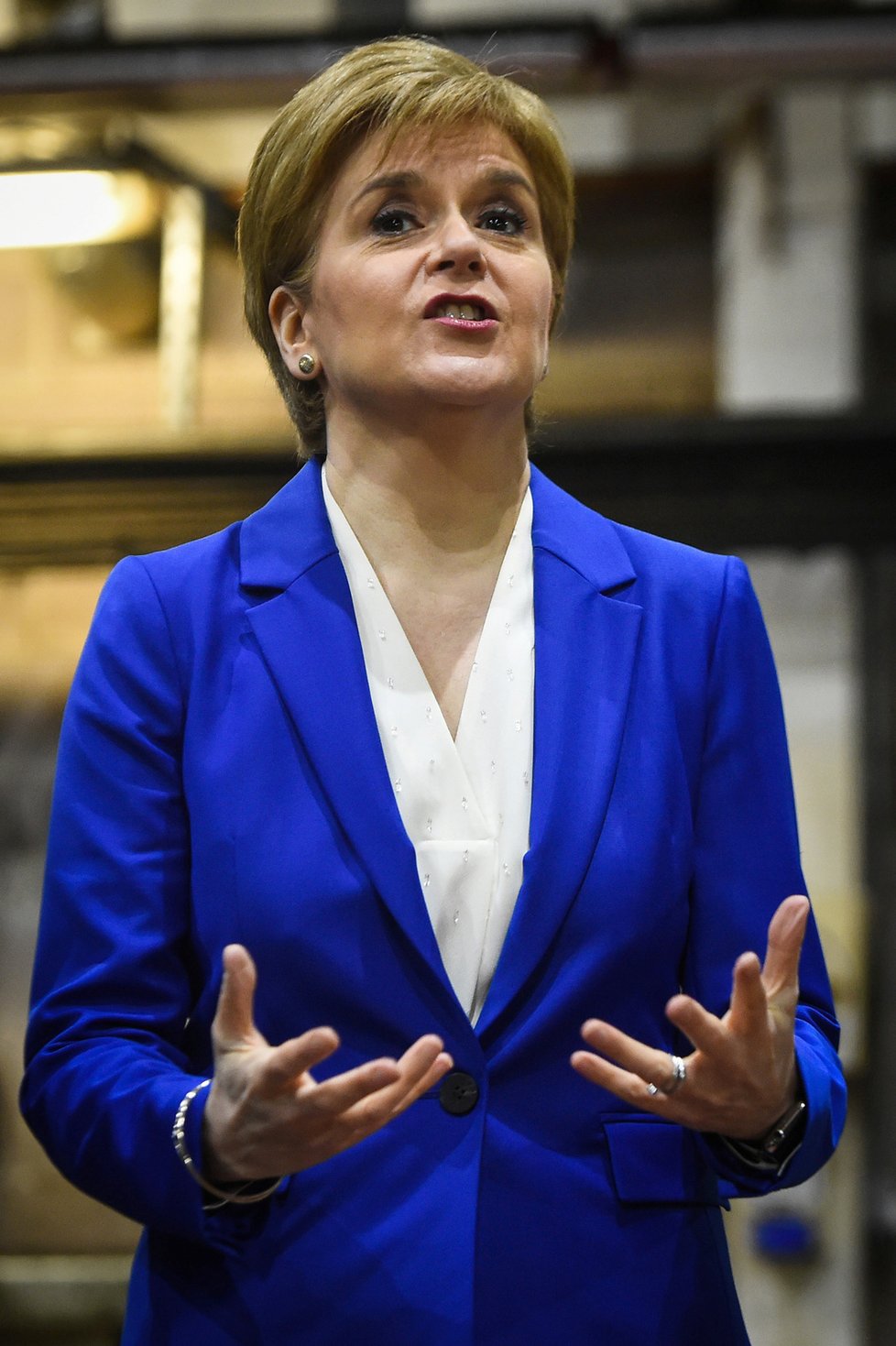 První ministryně Skotska Nicola Sturgeonová