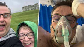 Otec dvou dětí Stewart Gilrey se bál jehel, podlehl covidu.