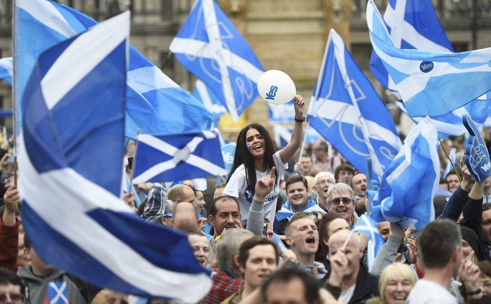 Referendum o nezávislosti Skotska obrazem