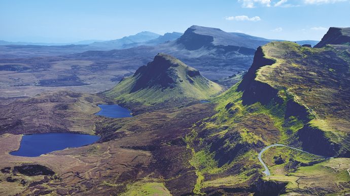 Quiraing patří právem k nejfotografovanějším scenériím nejen ostrova Skye, ale celého Skotska