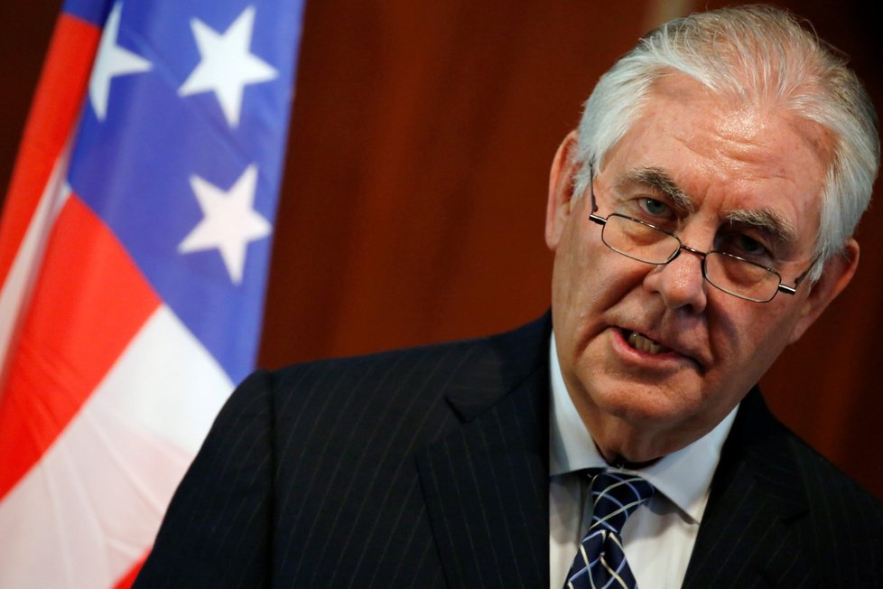 Americký ministr zahraničí Rex Tillerson