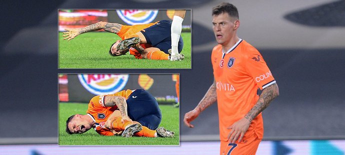 Slovenský fotbalista Martin Škrťel se vážně zranil.