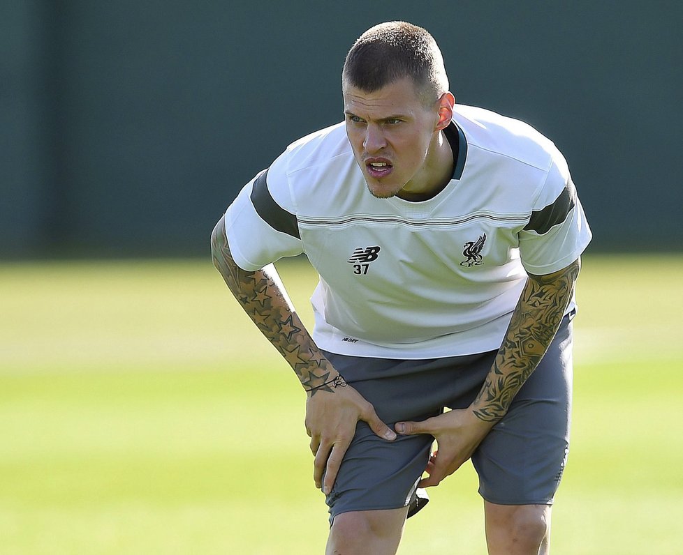 Obránce Liverpoolu Martin Škrtel po svém zranění příliš nehraje