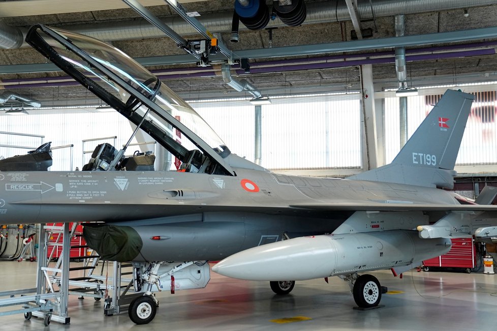 Dánské F-16 na základně Skrydstrup