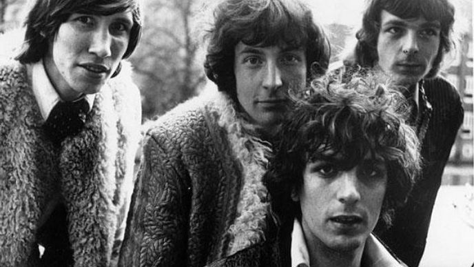Skupina Pink Floyd ještě se Sydem Barrettem (druhý zprava)