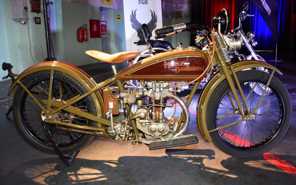 Motocykl Harley Davidson Daitona z roku 1926