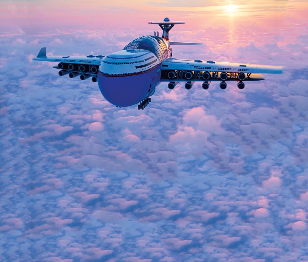Letadlo Sky Cruise sice neexistuje, ale pohled na něj vyvolává á nadšení v každém aviatickém nadšenci