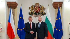 Andrej Babiš u bulharského protějšku Rumena Radeva (16. 9. 2026).