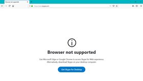  Ve Firefoxu s novým webovým Skypem nepochodíte.