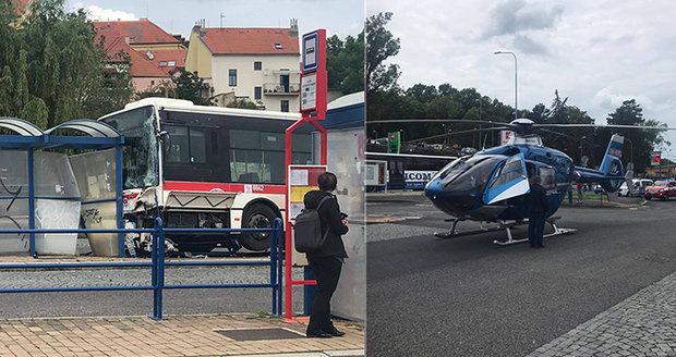 Autobus vjel ve Slaném do autobusové zastávky: Malé dítě zemřelo!