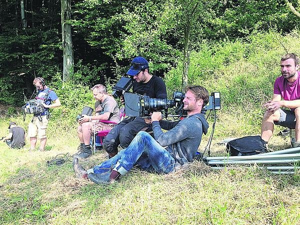 Slávek v akci. Kolem sebe má zkušený tým, na který nedá dopustit.