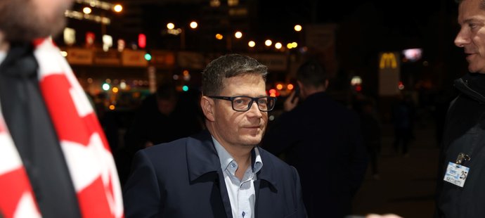 Poslanec Patrik Nacher.