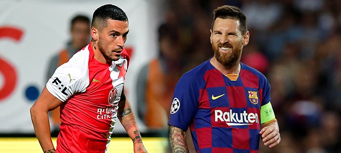 Fotbalisté Slavie se postaví hvězdné Barceloně v čele s Lionelem Messim