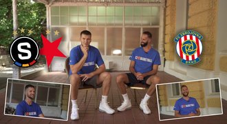 Pražská „S“ i Zbrojovka. Komu fandí basketbalisté a co vzkázali Vrbovi?